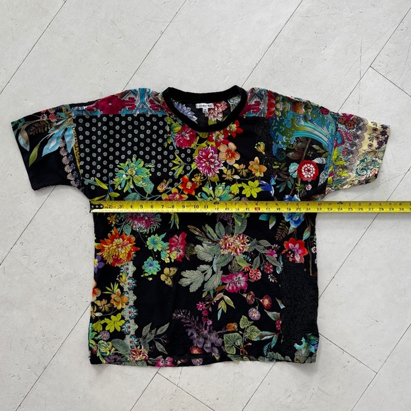 Johnny Was Silk Pajama Set - Picture 4 of 10